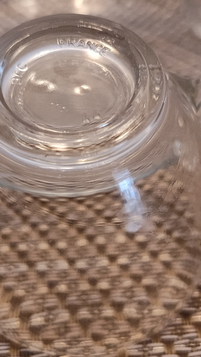 2 Clear Cappuccino Cups with Saucers - Vintage - photo 5