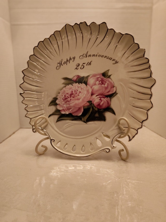 Peonies Decorative Platter - photo 2