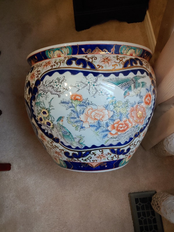 Gorgeous Vintage Extra Large Fishbowl Planter
