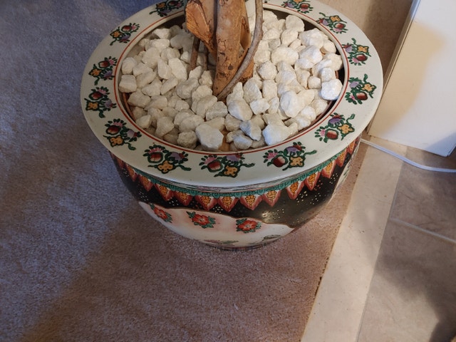Large Vintage Asian Fish Bowl Planter/Pot - photo 3