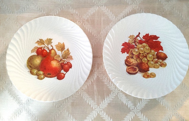 Burleigh Ironstone plates