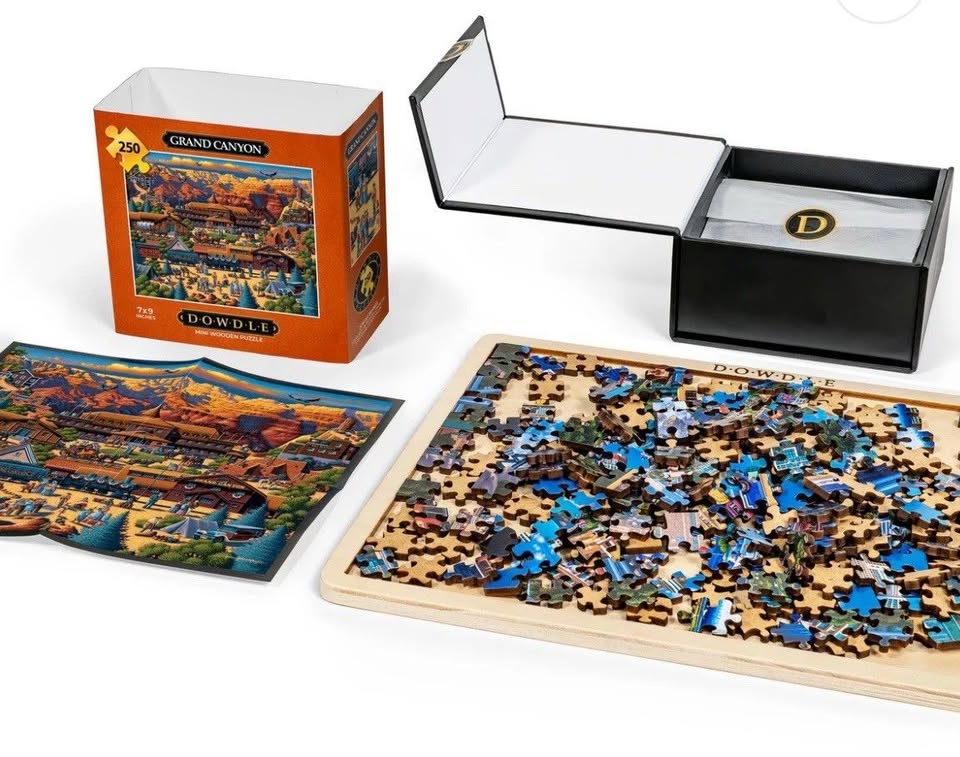 Dowdle National Parks Set 4 Pack Mini Wood Puzzles - photo 3