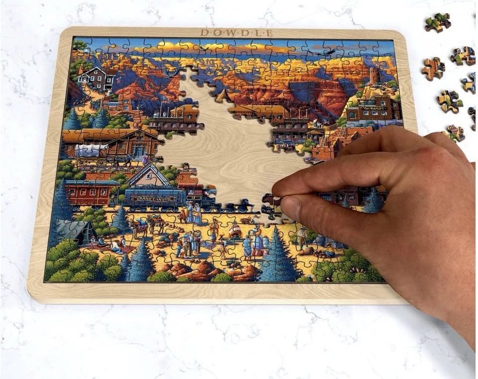 Dowdle National Parks Set 4 Pack Mini Wood Puzzles - photo 4