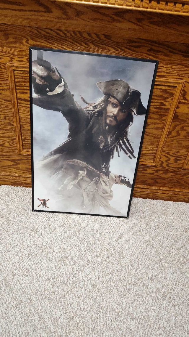 Pirates of the Caribbean Framed Print