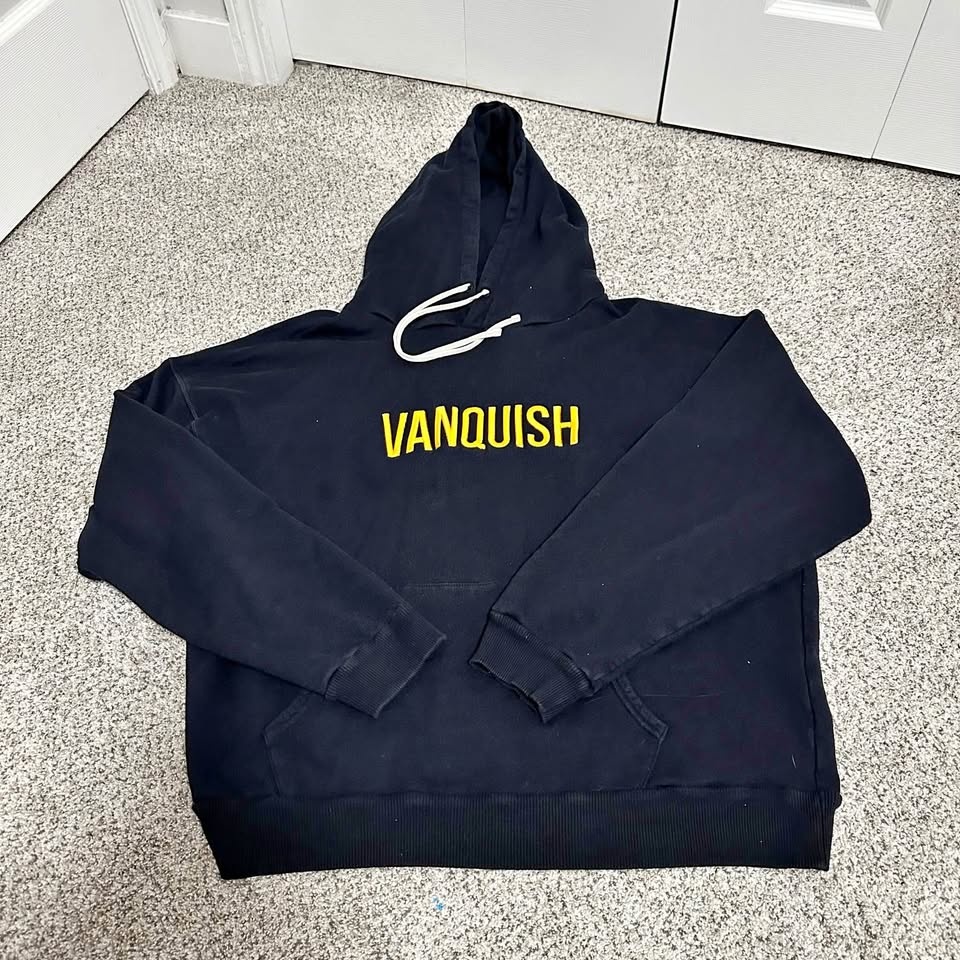 VANQUISH BLACK HOODIE XL
