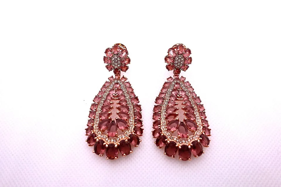 Teardrop Omega Back Earrings thumbnail