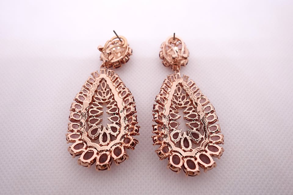 Teardrop Omega Back Earrings - photo 3