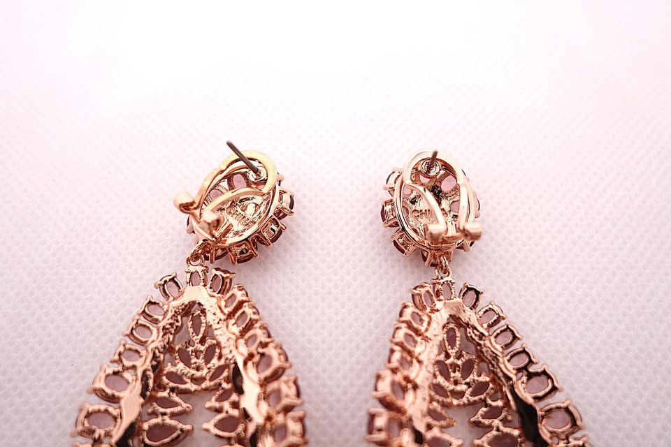 Teardrop Omega Back Earrings - photo 4