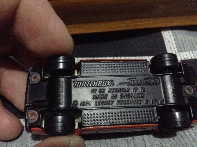 Rare Vintage Lesney Matchbox Renault 17TL - Made in England - photo 3