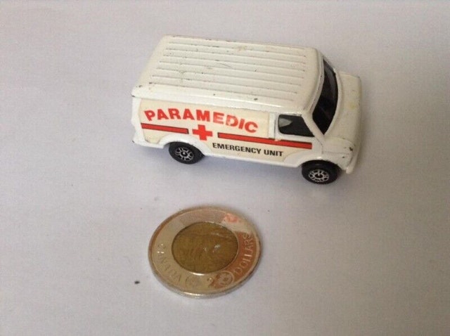 Rare Vintage Corgi Paramedic Van - Made in England