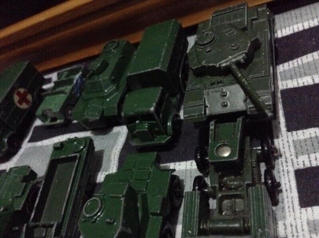 Super Rare Lesney Matchbox Military Vehicles Set of 13