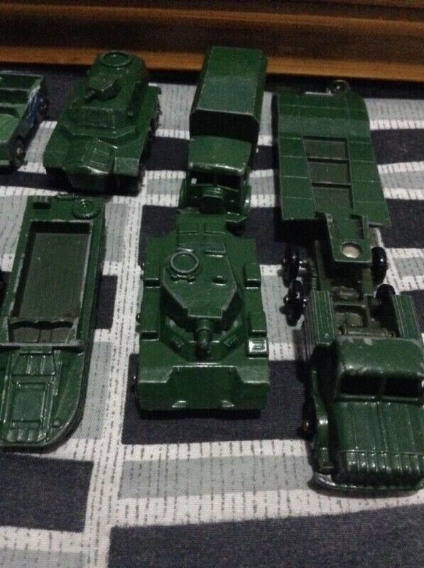 Super Rare Lesney Matchbox Military Vehicles Set of 13 - photo 4