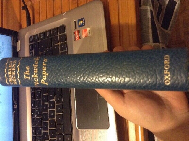 Rare leather bound Oxford - The Pickwick Papers - Charles Dicken