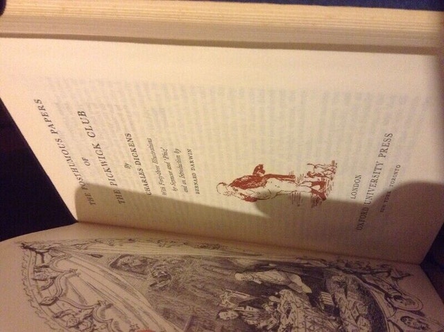 Rare leather bound Oxford - The Pickwick Papers - Charles Dicken - photo 4