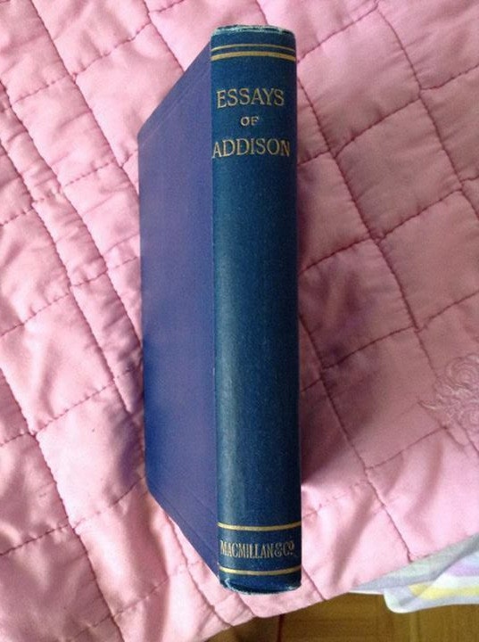 Rare antique 1899-Essays of Joseph Addison-by:John Richard Green