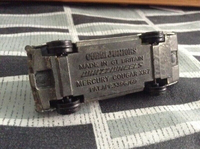 Rare Vintage Corgi diecast Mercury Cougar XR7 - made in England - photo 4