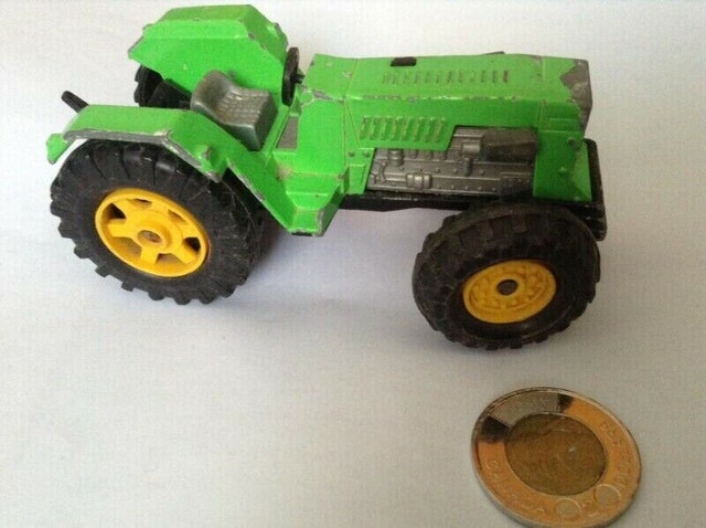 Rare Vintage Majorette Diecast Tractor - Made in France