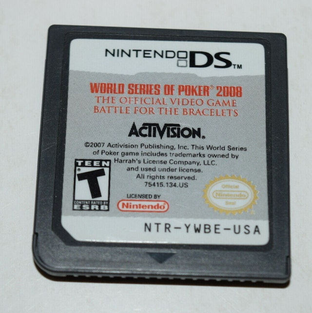 World Series Of Poker - Nintendo DS game
