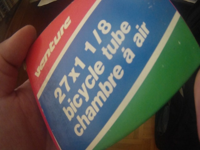 27x 1 1/8 Road Bike Inner Tube