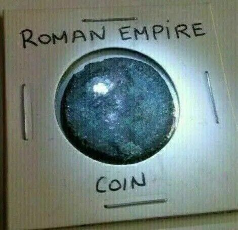 Rare Antique Ancient Roman Empire Antoninus Pius Coin Artifact