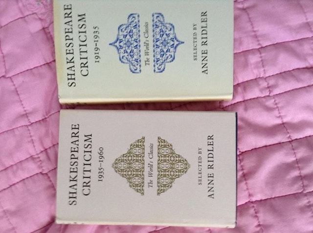 2 Vol: Shakespeare Criticism