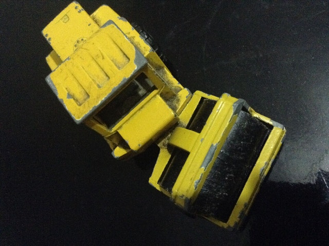Vintage Majorette Road-Roller No. 226 - Made in France - photo 2