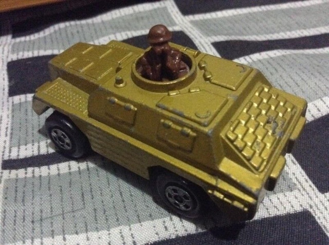 Vintage Matchbox Lesney Stoat Tank - Made in England