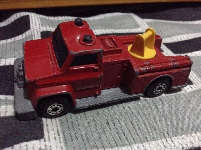 Vintage Lesney Matchbox Snorkel Fire Engine - Made in England