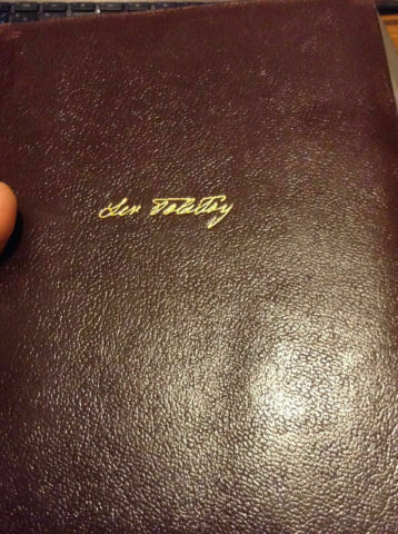 Rare Leather Bound Complete Works of Leo Tolstoy - Spanish - photo 3