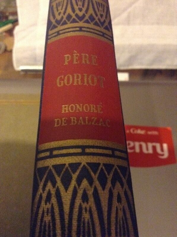 Collectible hardcover: Père Goriot by Honor de Balzac