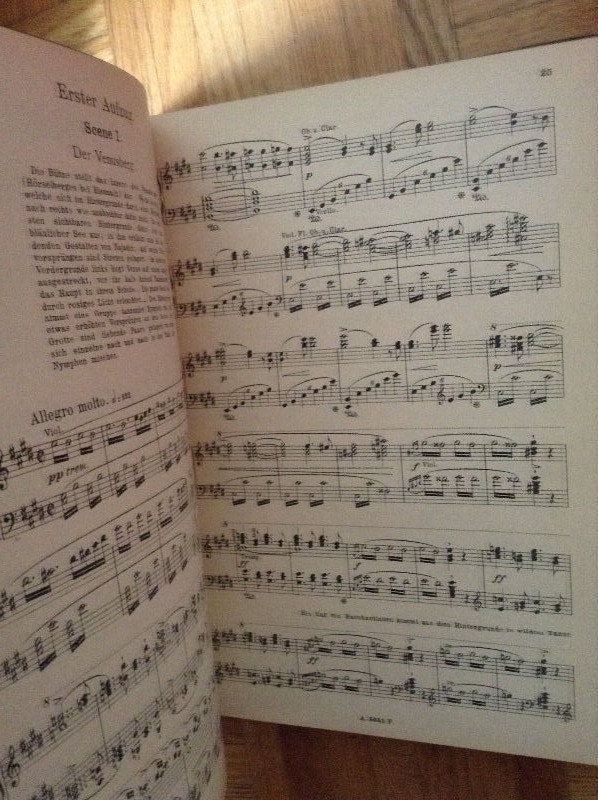 Rare Antique Hardcover Wagner Sheet Music Book (Berlin) - photo 3