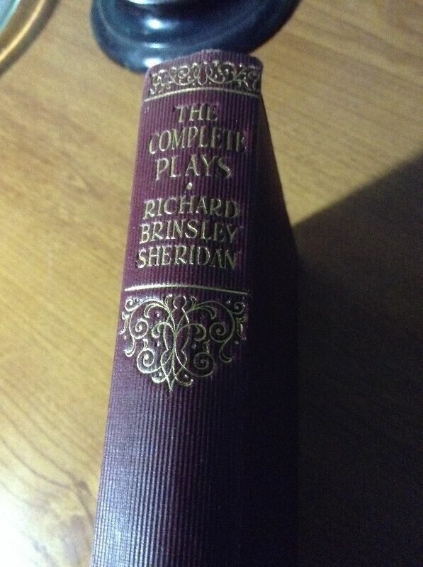 Antique The Complete Plays - Richard Brinsley Sheridan - photo 4