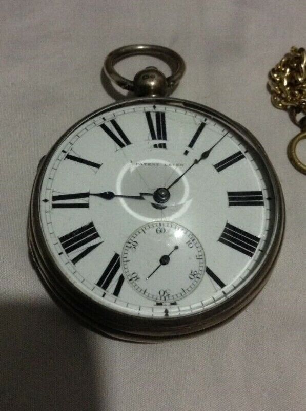 Rare Antique Sterling Silver English Verge Fusee Pocket Watch - photo 2