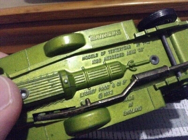 Vintage Lesney Matchbox 1928 Mercedes Benz - Made in England - photo 2