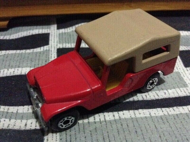 Rare vintage Lesney matchbox CJ6 Jeep - made in England