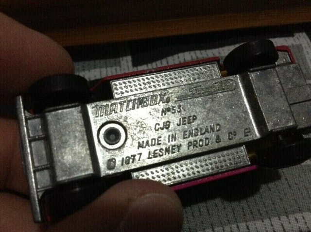 Rare vintage Lesney matchbox CJ6 Jeep - made in England - photo 2