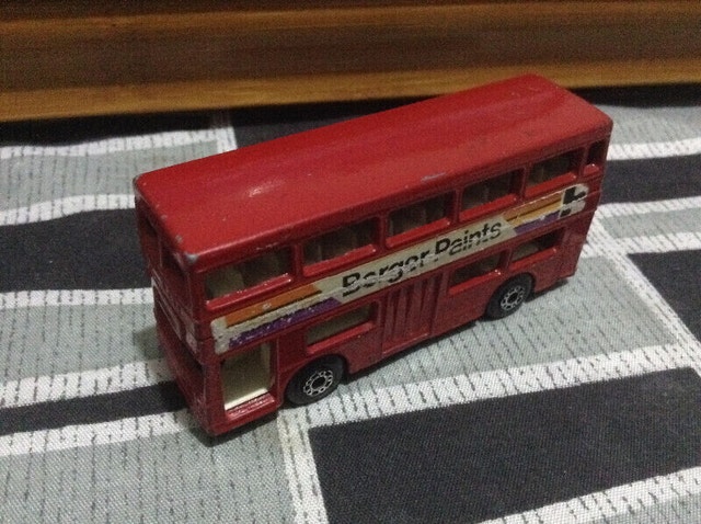 Vintage Matchbox Lesney Diecast London Bus - Made in England