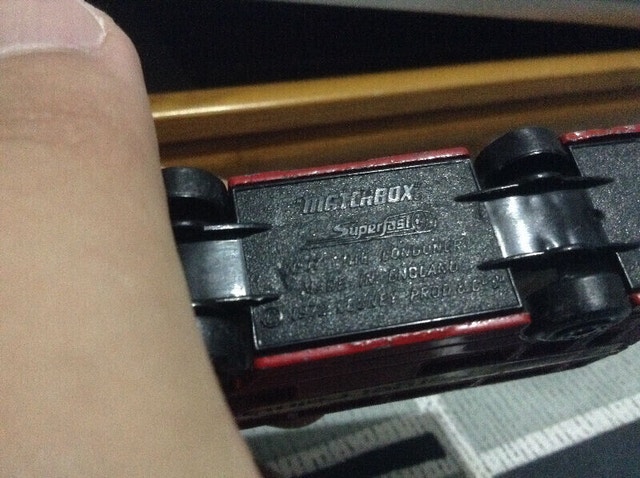 Vintage Matchbox Lesney Diecast London Bus - Made in England - photo 2