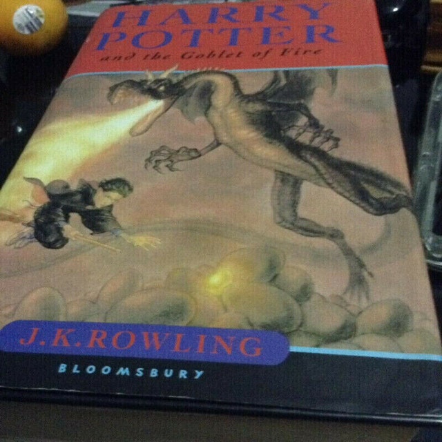 Rare Hardcover: Harry Potter and Goblet of Fire-1st UK Edition