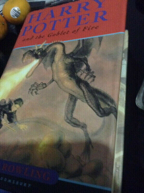 Rare Hardcover: Harry Potter and Goblet of Fire-1st UK Edition - photo 2