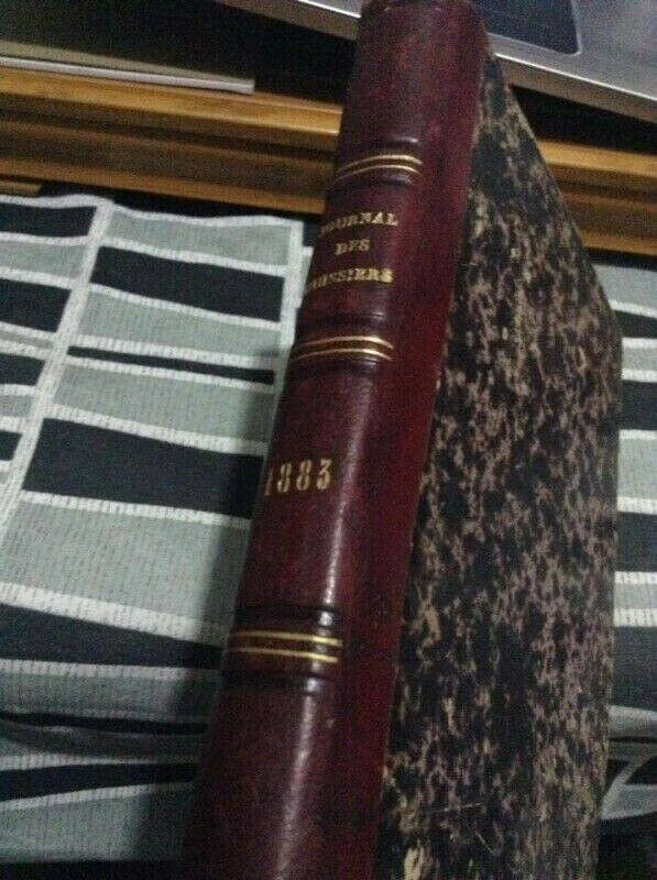 Rare Antique Journal des Huissiers 1883 Paris (French) - photo 2