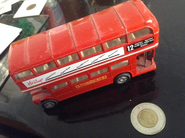 Diecast London Bus Model