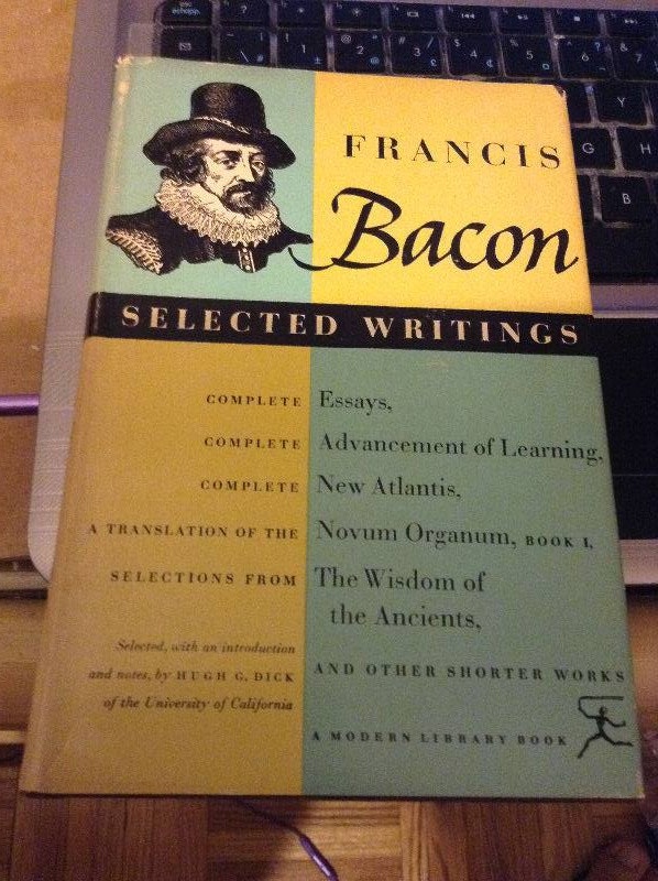 Hardcover - FRANCIS BACON Selected Writings