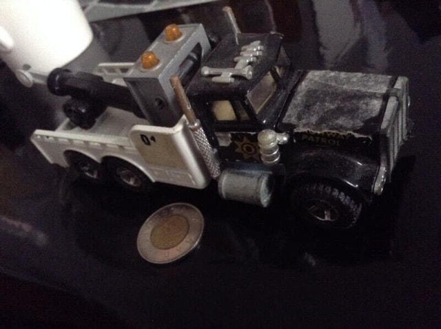 Vintage Majorette diecast truck - made in France - photo 3