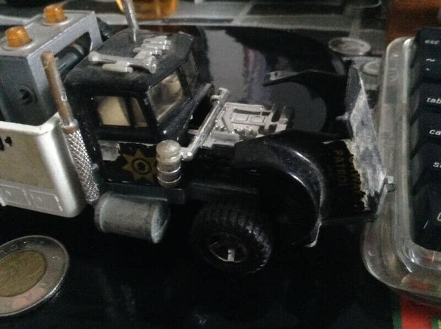 Vintage Majorette diecast truck - made in France - photo 4