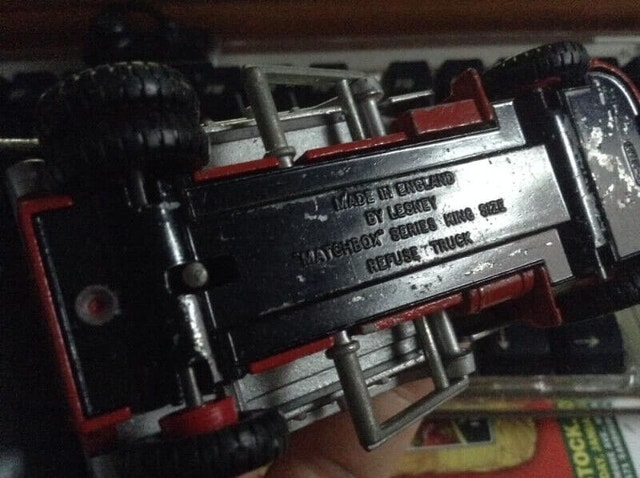 Rare Lesney Matchbox Garbage Truck - Made in England - photo 3