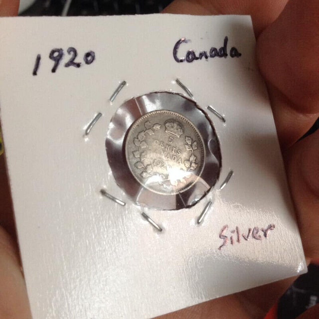 Antique Sterling Silver Coin #2