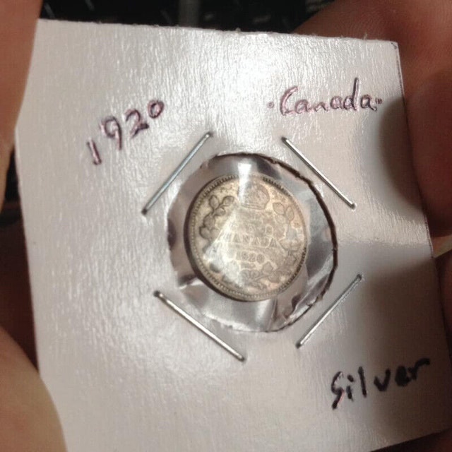 Antique Sterling Silver Coin #1