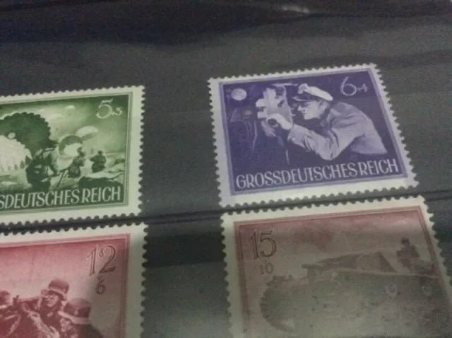 WW2 Germany Third Reich Stamp Set (13 Stamps)
