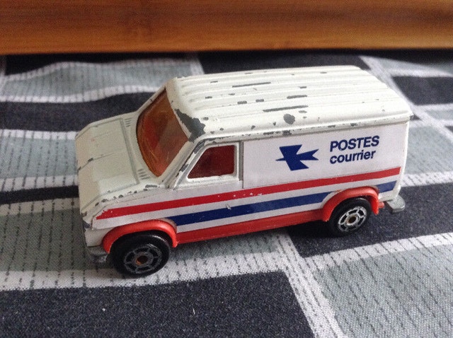 Vintage Majorette diecast Fourgon - Made in France
